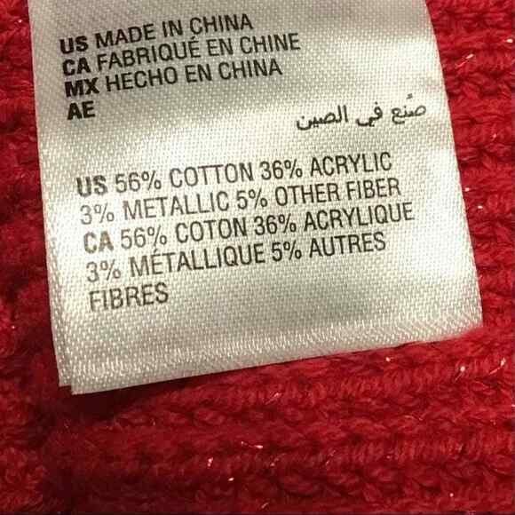 INC International Concepts Women’s XS Red Embellished Sweater NWT - Picture 3 of 15